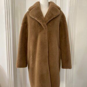 STAND STUDIO Camille faux fur coat